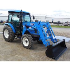 LS Model MT463C Tractor & Loader, Deluxe Cab, Heat & AC, 63HP Diesel, 4x4, Synchro Shuttle Transmission