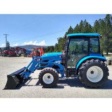 LS Model MT335HC Tractor & Loader, Deluxe Cab, Heat & AC, 35HP Diesel, 4x4, Hydrostatic Transmission