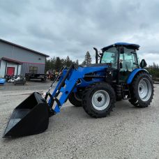 LS Model MT473CPS Tractor & Loader, Deluxe Cab, Heat & AC, 73HP Diesel, 4x4, Power Shuttle Transmission